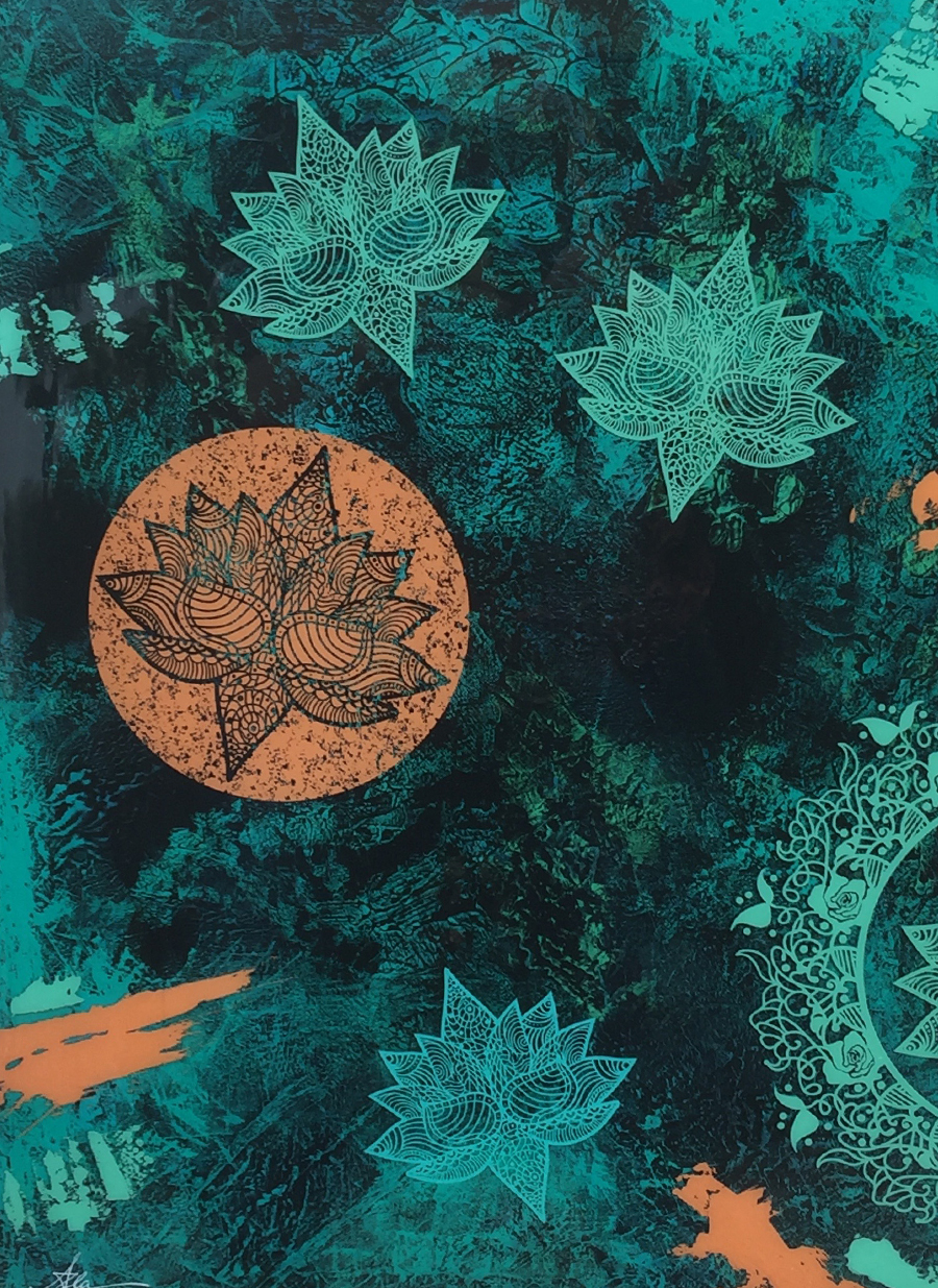 abstractPaintingLotus